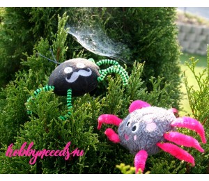 ITH Stickdatei - Mr. & Mrs. Spinne